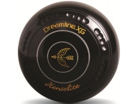 HENSELITE DREAMLINE XG BLACK LAWN BOWLS